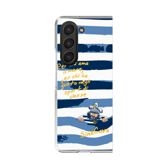 Clear Case［ SINA COVA - Border Stripes ］