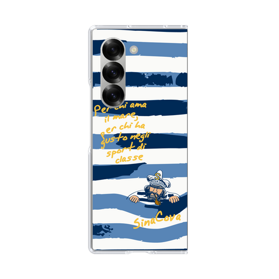 Clear Case［ SINA COVA - Border Stripes ］