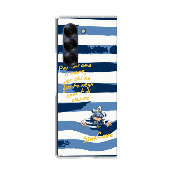 Clear Case［ SINA COVA - Border Stripes ］
