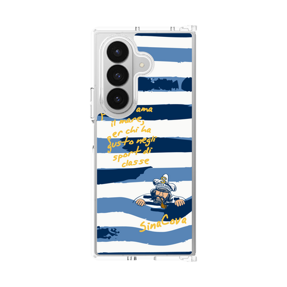 Clear Case［ SINA COVA - Border Stripes ］