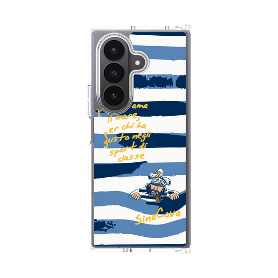 Clear Case［ SINA COVA - Border Stripes ］