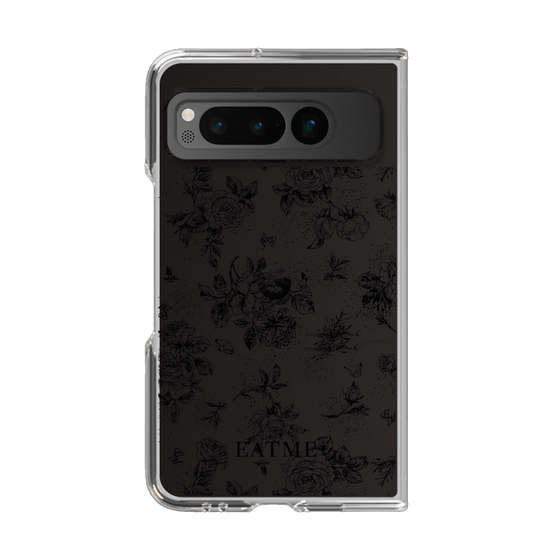 Clear Case［ EATME - Toile de Jouy - White ］