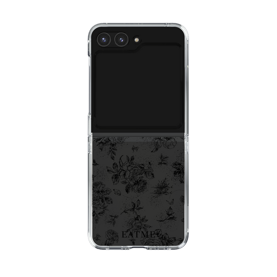 Clear Case［ EATME - Toile de Jouy - White ］