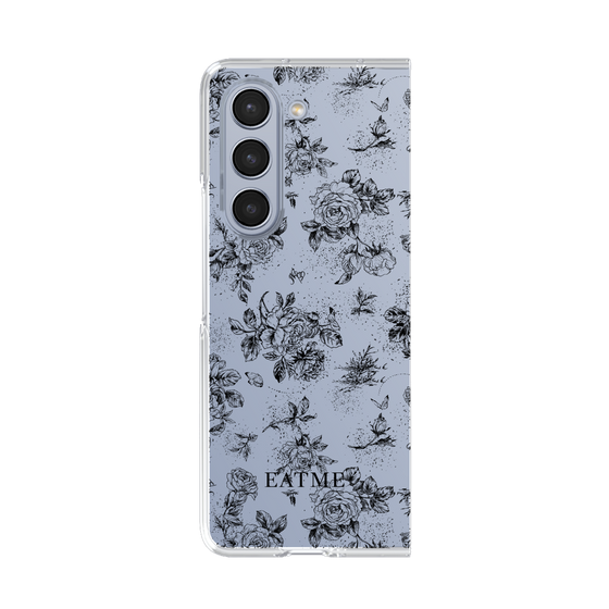 Clear Case［ EATME - Toile de Jouy - White ］