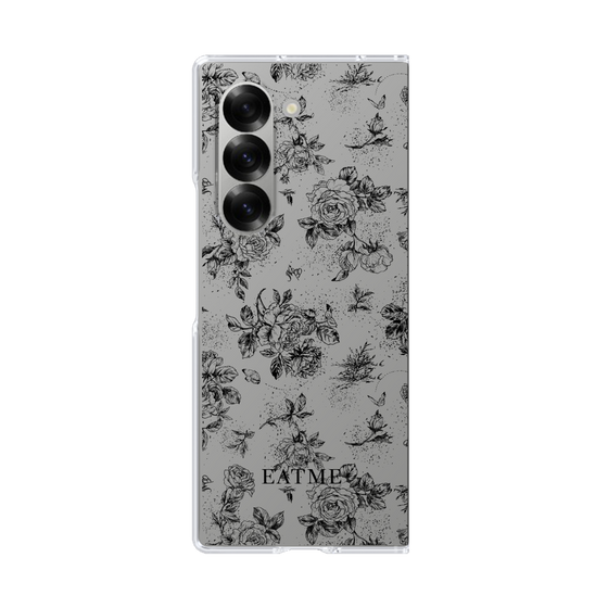 Clear Case［ EATME - Toile de Jouy - White ］