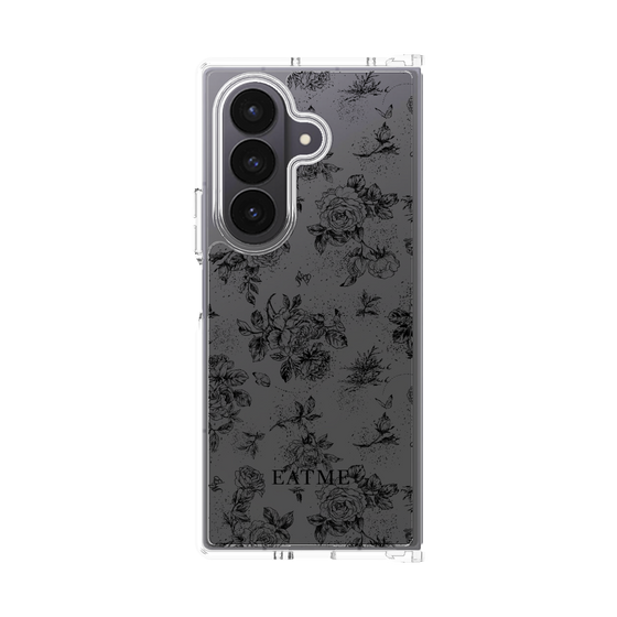 Clear Case［ EATME - Toile de Jouy - White ］