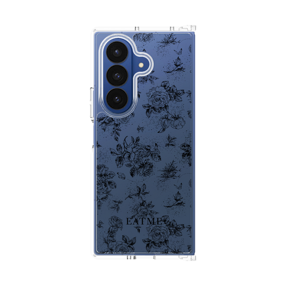Clear Case［ EATME - Toile de Jouy - White ］