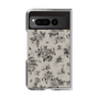 Clear Case［ EATME - Toile de Jouy - Gray ］