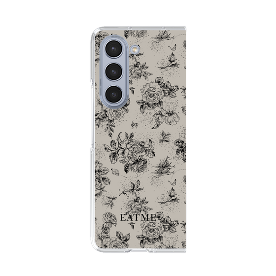 Clear Case［ EATME - Toile de Jouy - Gray ］