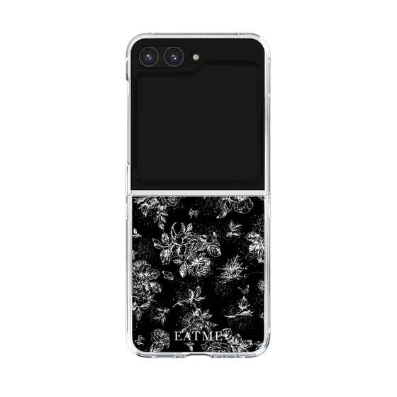 Clear Case［ EATME - Toile de Jouy - Black ］