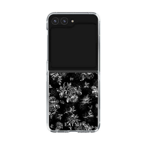 Clear Case［ EATME - Toile de Jouy - Black ］