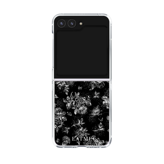 Clear Case［ EATME - Toile de Jouy - Black ］