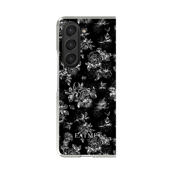 Clear Case［ EATME - Toile de Jouy - Black ］