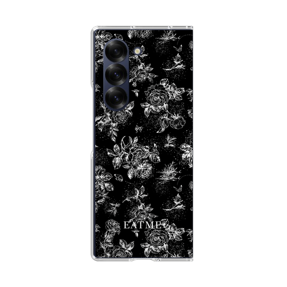 Clear Case［ EATME - Toile de Jouy - Black ］