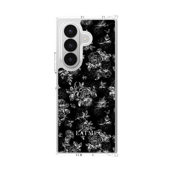 Clear Case［ EATME - Toile de Jouy - Black ］