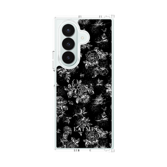 Clear Case［ EATME - Toile de Jouy - Black ］