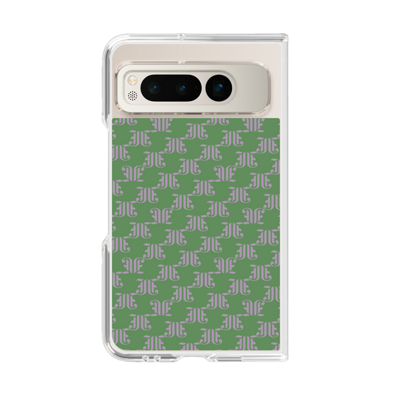 Clear Case［ jouetie - Monogram - Green ］