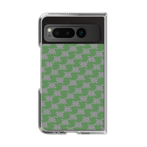 Clear Case［ jouetie - Monogram - Green ］