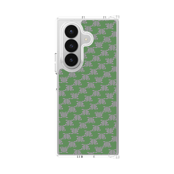 Clear Case［ jouetie - Monogram - Green ］