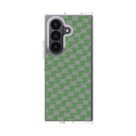 Clear Case［ jouetie - Monogram - Green ］