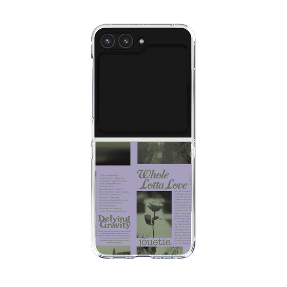 Clear Case［ jouetie - Newspaper ］