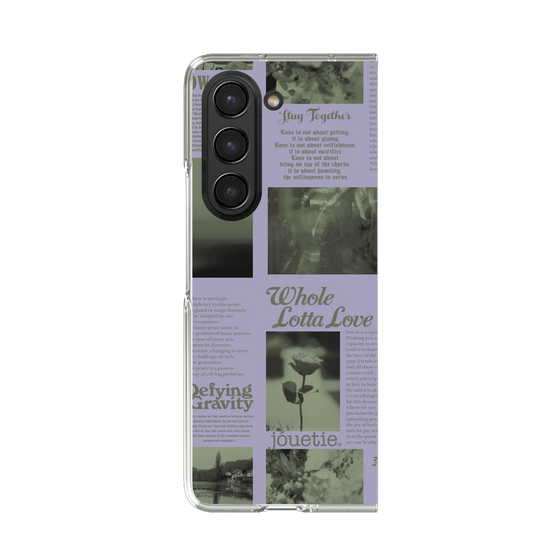 Clear Case［ jouetie - Newspaper ］