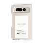 Clear Case［ ELENDEEK - Logo Sticker - White ］