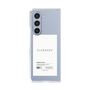 Clear Case［ ELENDEEK - Logo Sticker - White ］