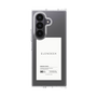 Clear Case［ ELENDEEK - Logo Sticker - White ］