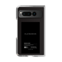 Clear Case［ ELENDEEK - Logo Sticker - Black ］