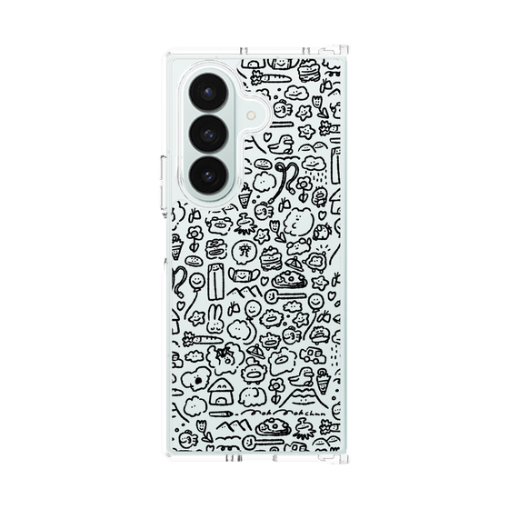 Clear Case［ Mokmokchan - All-over Pattern ］