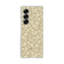 Clear Case［ Ungrid - FlowerPrint - Beige ］