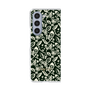 Clear Case［ Ungrid - FlowerPrint - Black ］