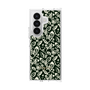 Clear Case［ Ungrid - FlowerPrint - Black ］