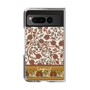 Clear Case［ Ungrid - VintageFlower - Red ］