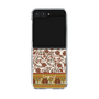 Clear Case［ Ungrid - VintageFlower - Red ］