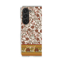 Clear Case［ Ungrid - VintageFlower - Red ］