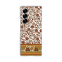 Clear Case［ Ungrid - VintageFlower - Red ］