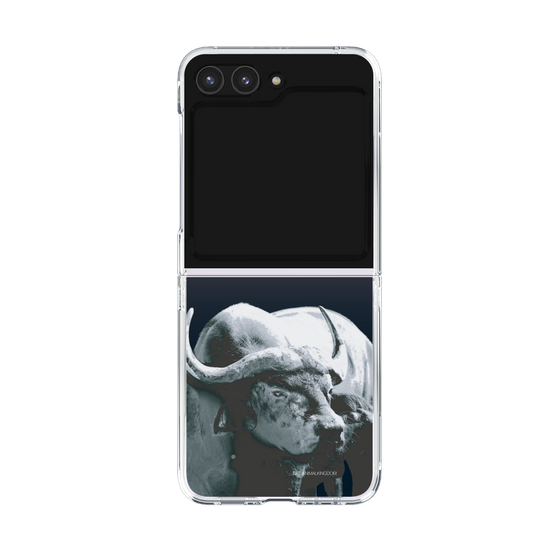 Clear Case［ The Izu Animal Kingdom - Buffalo Monochrome ］