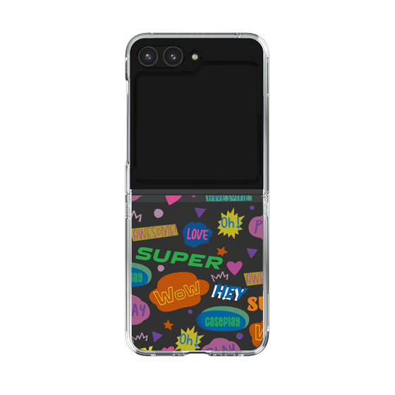 Clear Case［ Original - Colorful Moji ］