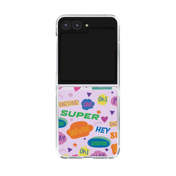 Clear Case［ Original - Colorful Moji ］