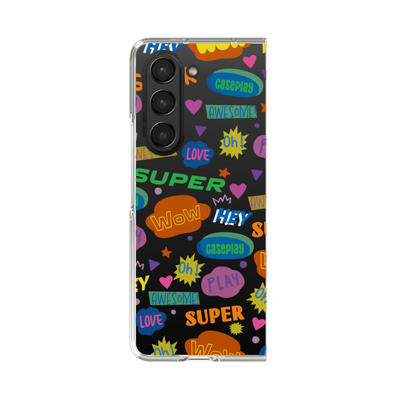 Clear Case［ Original - Colorful Moji ］