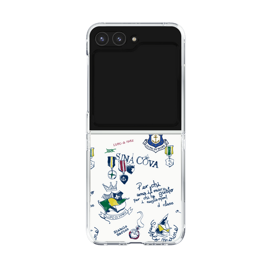 Clear Case［ SINA COVA - All-Over Marine Motif ］