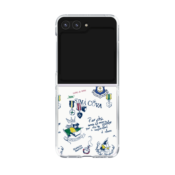 Clear Case［ SINA COVA - All-Over Marine Motif ］