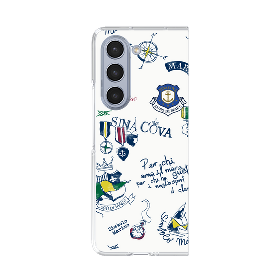 Clear Case［ SINA COVA - All-Over Marine Motif ］