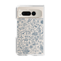 Clear Case［ SINA COVA - Marine Line Art - Navy ］