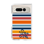 Clear Case［ SINA COVA - Border Stripes - Multicolor ］