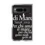 Clear Case［ SINA COVA - Typography ］