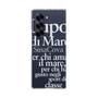 Clear Case［ SINA COVA - Typography ］