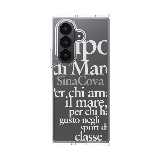Clear Case［ SINA COVA - Typography ］